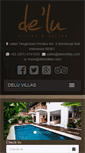 Mobile Screenshot of deluvillas.com