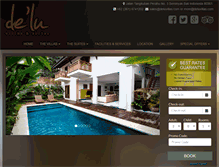 Tablet Screenshot of deluvillas.com